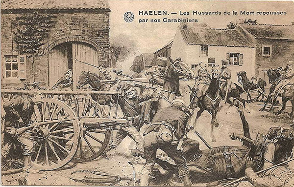 Haelen Battalion 1914 Carabinieri-cyclists