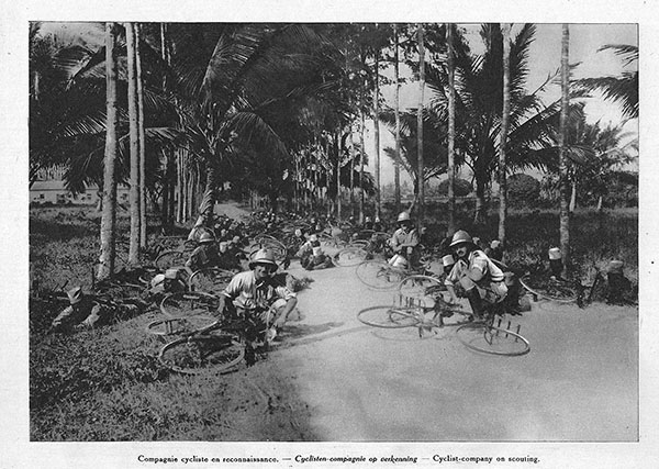 Belgian army bicycle unit in Tanzania_1917