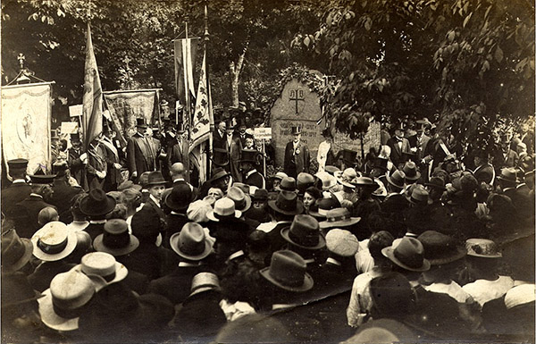 bischofstein-einweihung-abstimmungsstein-10-7-1921