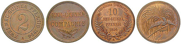 coins of German New Guinea