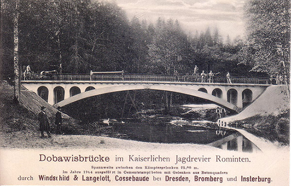 Dobawisbrucke_Rominten Heide bridges of the Romint forest