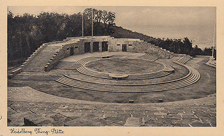 Heidelberg ThingStätte Thingplatz Heiligenberg