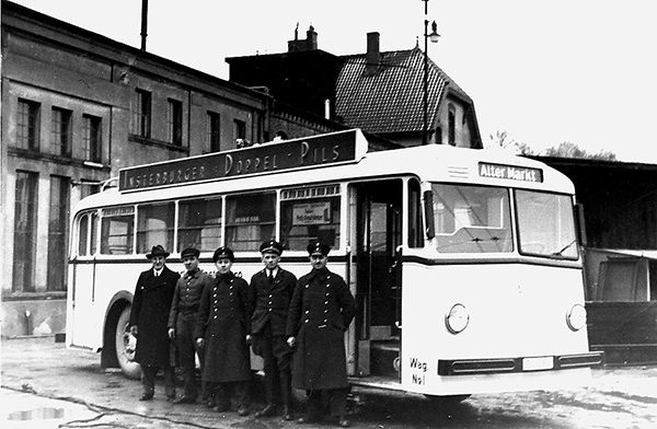 Insterburg trolleybus hire 1 line Alter Markt