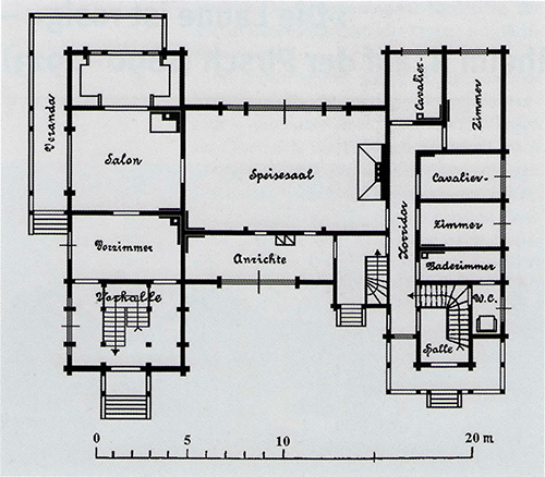 Jagdschloss plan