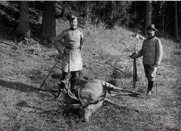 Kaiser Wilhelm II. Rominten Heide 28.9.1898