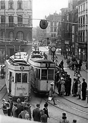 Kaiser-Wilhelm-Platz tramways