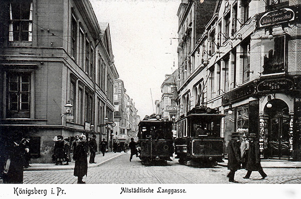 Koenigsberg Old Town Langgasse