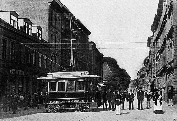 Königsberg tram Koenigsberg Elektrische Strassenbahn