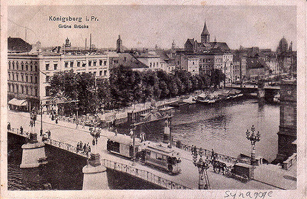 Koenigsberg Green Brucke Railway 1924