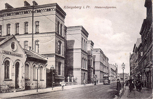 Koenigsberg Hinterrossgarten 1915