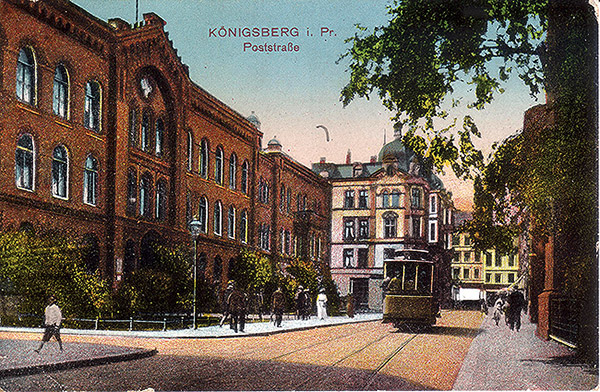 Koenigsberg Poststrasse 1917