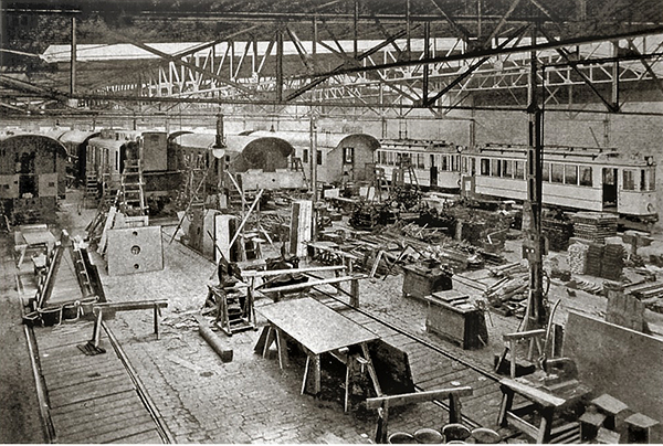 Koenigsberg Steinfurt factory Montagehalle 1920-1940