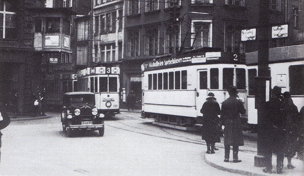 Koenigsberg Strassenbahn Lines 2 and 3