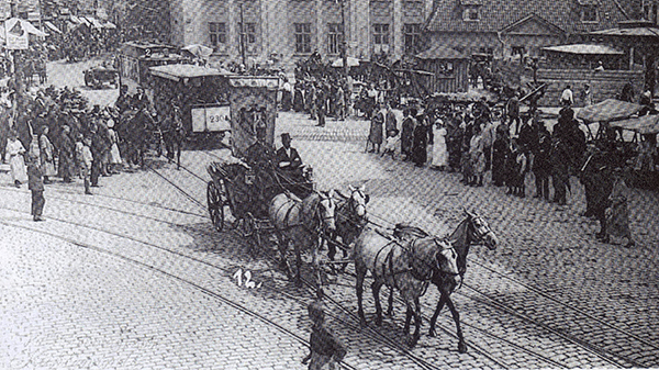 Koenigsberg Triebwagen Line 2 1914