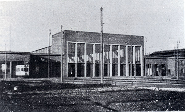 Koenigsberg Strassenbahn Depot