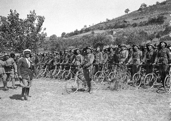 Mussolini Bersaglieri Ciclista 1933