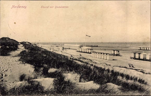 Norderney Badekarren 1912