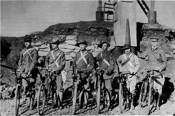 Rand Rifles Corps scooter troops