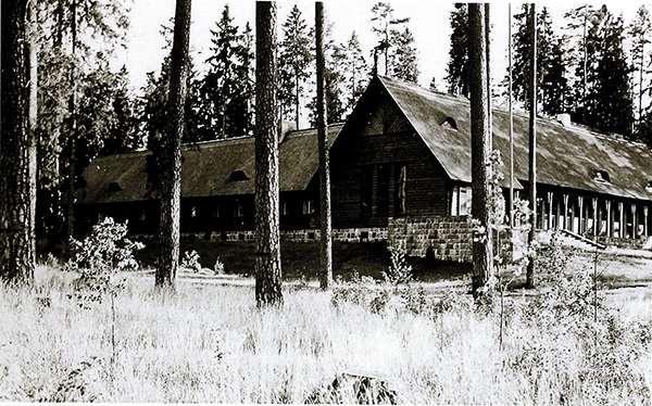 Reichsjagerhoff blick von Nord Imperial Hunting Lodge Rominten