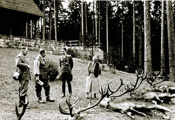 Hunting in the Romincka Forest Rominter Heide Goering