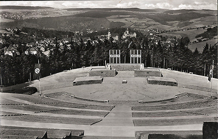 Schwarzenberg Grenzlandfeierstätte Thingplatz Schwarzenberg