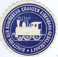 Siegelmark Koenigsberg Cranzer Eisenbahn