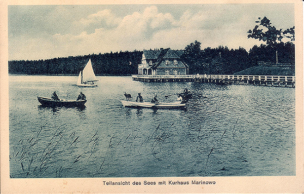 Teilansicht mit Kurhaus Marinowo