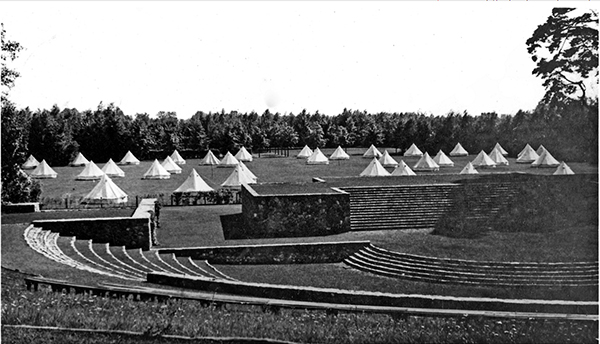 Tilsit Sowetsk Zeltlager am Thingplatz 1935-1936