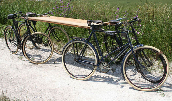 WWI Bicycle Ambulance