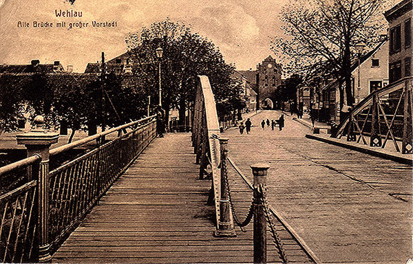 Wehlau Allebrücke 1917