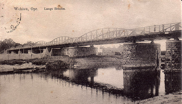 Wehlau Langebrucke 1922