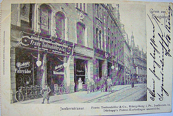 bicycles in königsberg