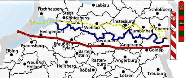 granica_pol_sow_pw Polnisch-sowjetische Grenze in Ostpreußen