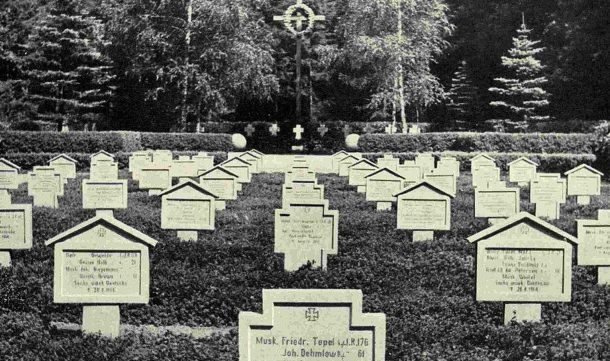 military graves of the first world war in east prussia