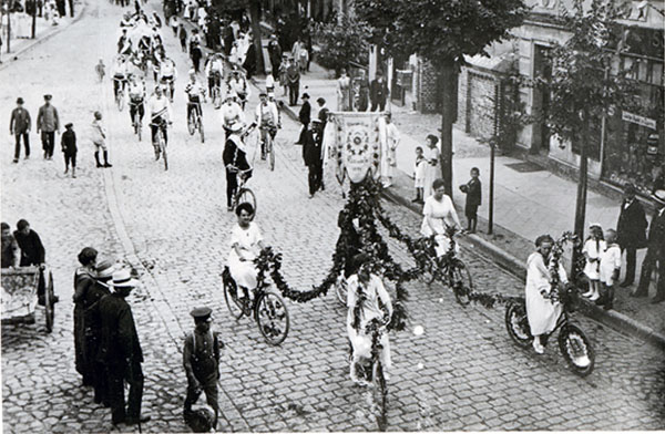 bicycles in east prussia