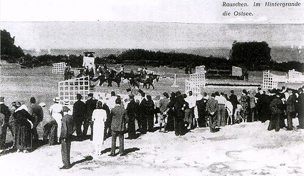 Hippodrome and equestrian tournaments in Rauschen