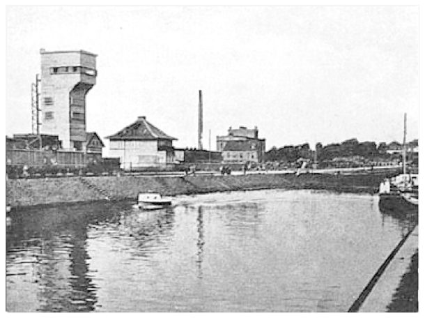 The Pregel and Alla hydroelectric power station system in East Prussia