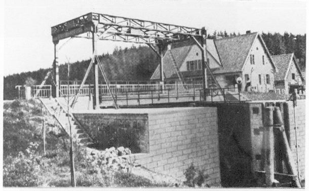 The Pregel and Alla hydroelectric power station system in East Prussia