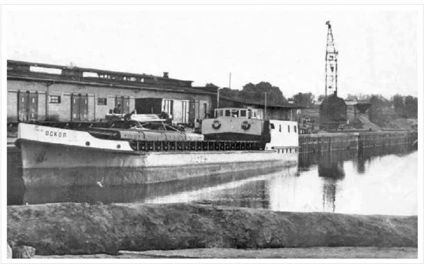 Wasserwerksanlage auf Pregel und Alla in Ostpreußen