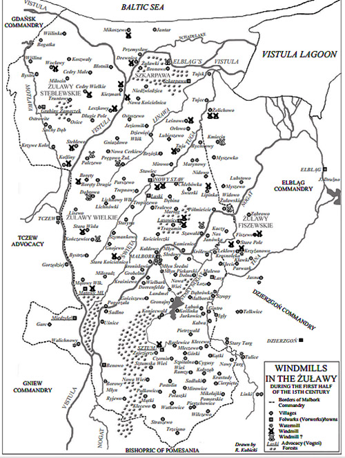 windmills of the Order Prussia